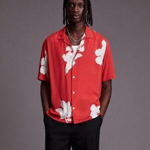 Men’s allsaints bouquet shirt